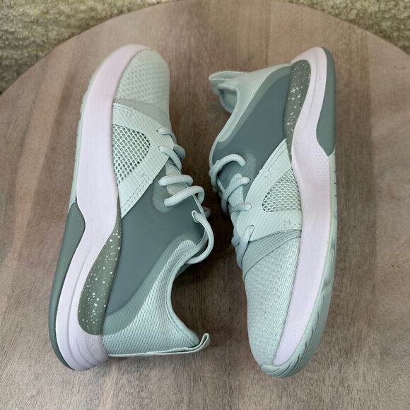 Under Armour Charged Breathe Lace TR Low Illusion Womens Size 5.5 Green Sneakers - Picture 9 of 11